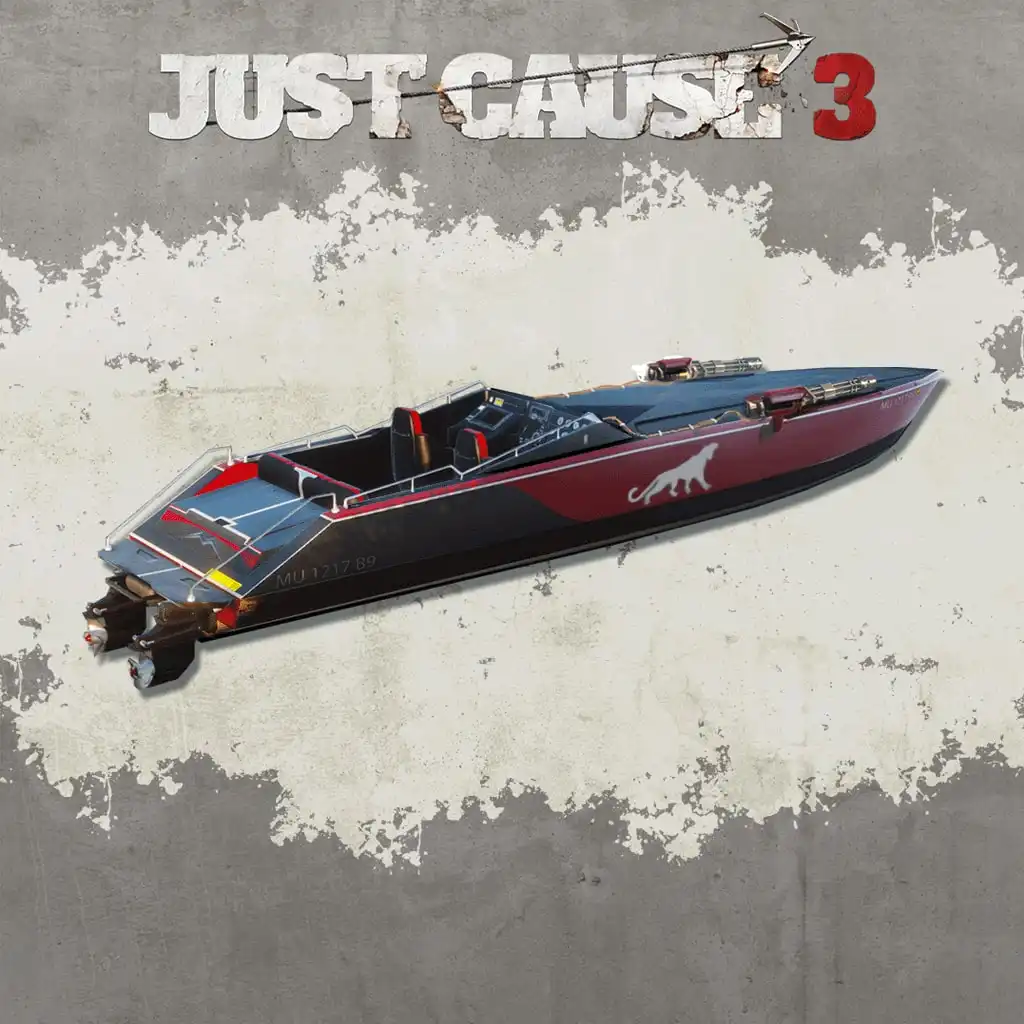 Mini-Gun Racing Boat — Just Cause 3