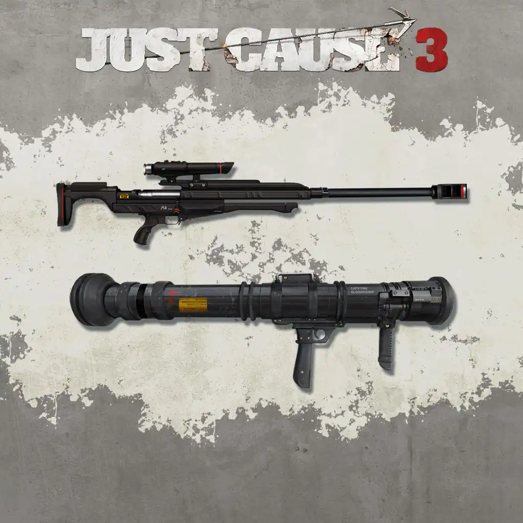 Explosive Weapon Pack — Just Cause 3