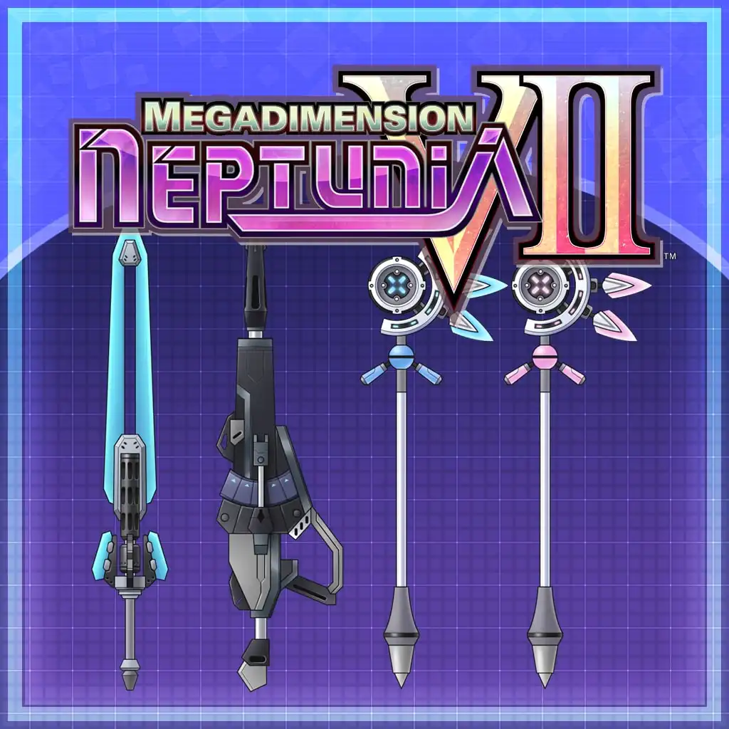 CPU Candidate Weapon Pack — Megadimension Neptunia VII