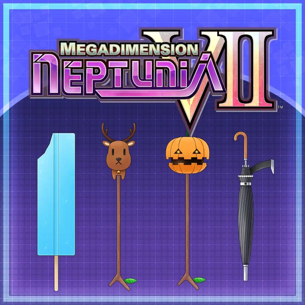 CPU Candidate Trial Weapon Pack — Megadimension Neptunia VII
