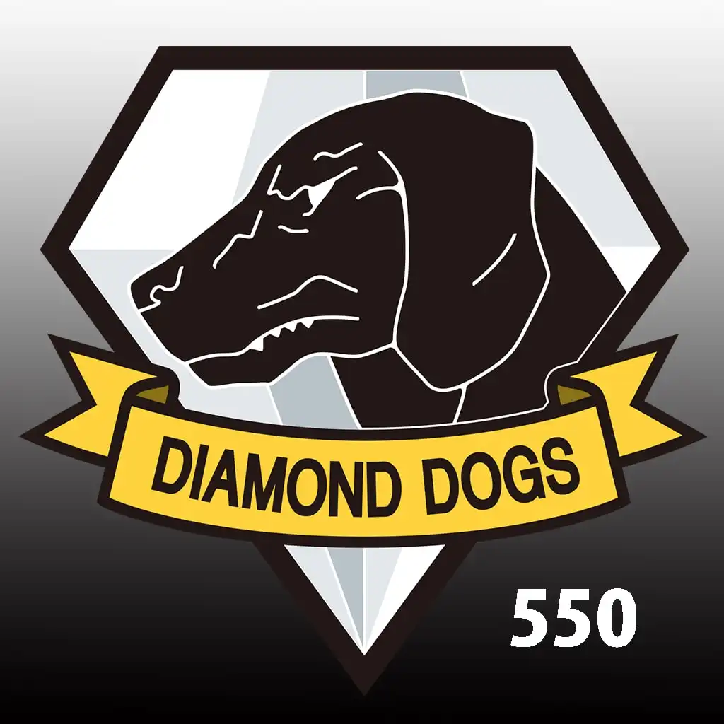 550 Mother Base Coins — METAL GEAR SOLID V: THE PHANTOM PAIN