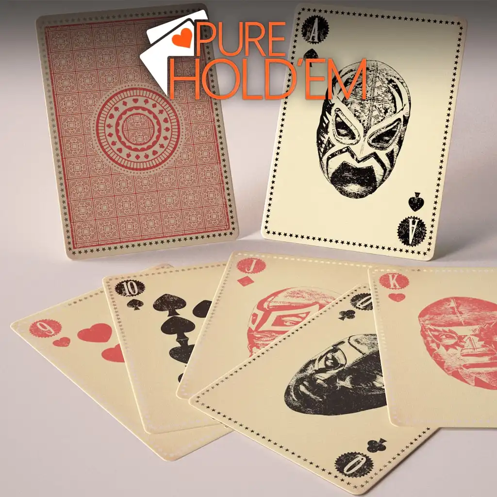 Pure Hold'em Lucha Libre card deck — Pure Hold'em™