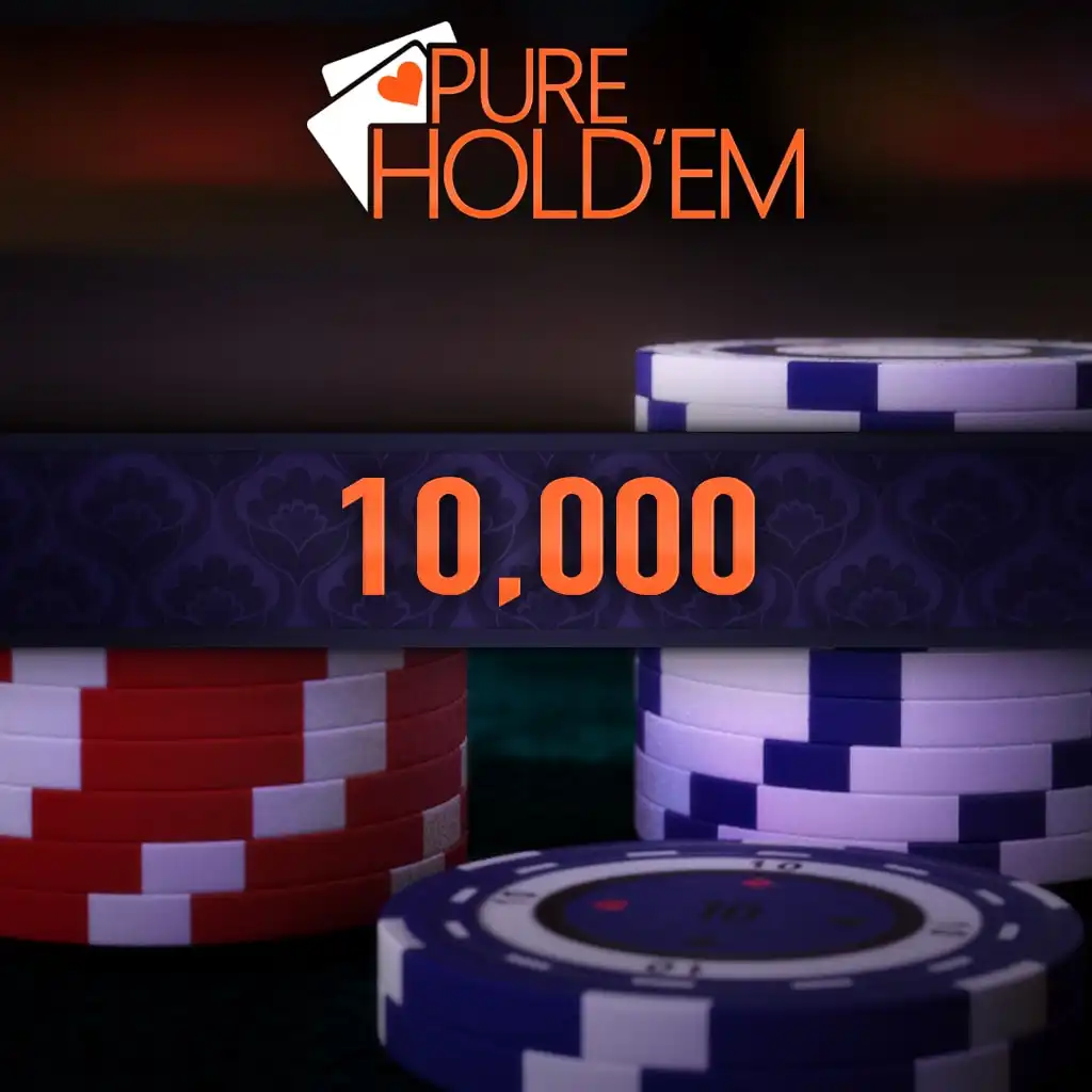 Pure Hold'em World Poker Championship 10,000 credit pack — Pure Hold'em™