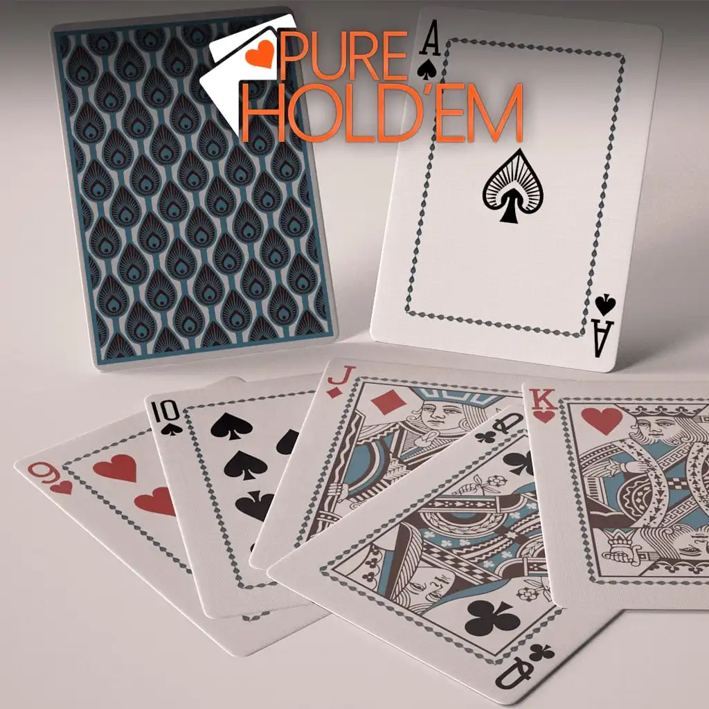 Pure Hold'em Plume card deck — Pure Hold'em™