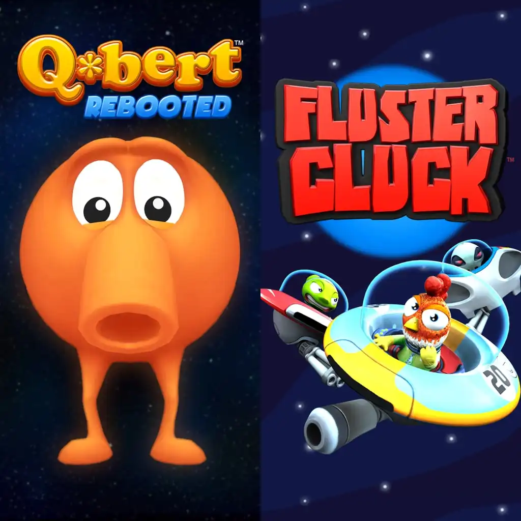 Q*bert: Rebooted & Fluster Cluck Mini Bundle — Q*bert: Rebooted