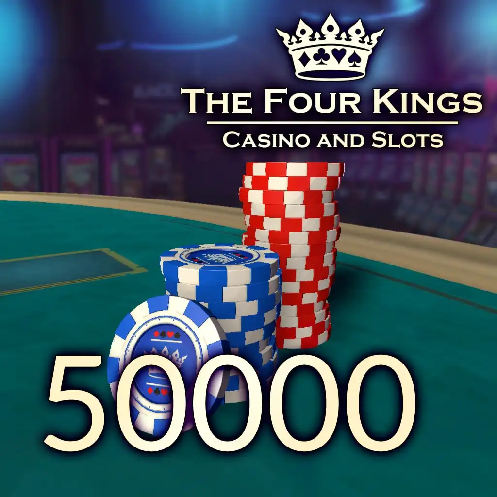 Four Kings Casino: 50,000 Chip Pack — Four Kings Casino and Slots