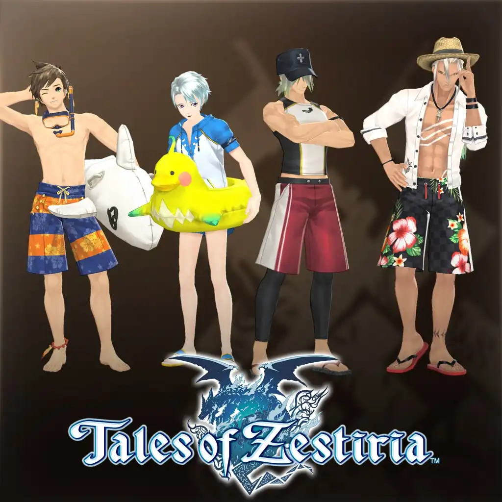 Tales of Zestiria - Seaside Resort Costume Set (Male) — Tales of Zestiria™
