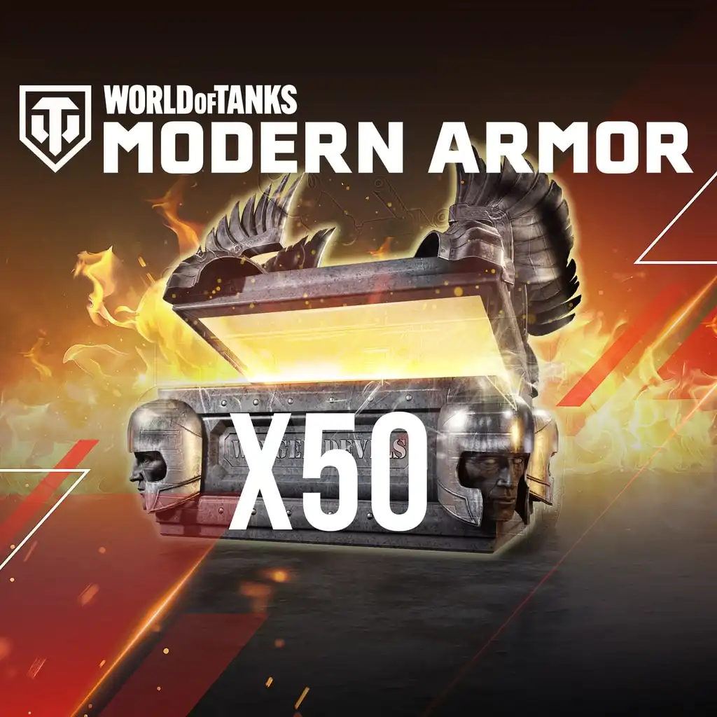 World of Tanks Modern Armor - 50 Winged Devils War Chests — World of Tanks Modern Armor