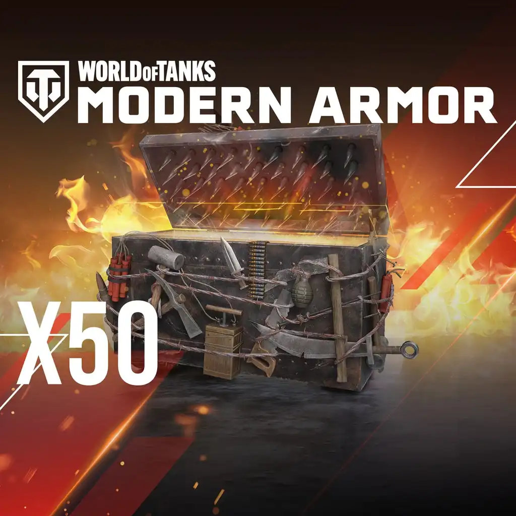 World of Tanks Modern Armor - 50 Masters of Mayhem War Chests — World of Tanks Modern Armor