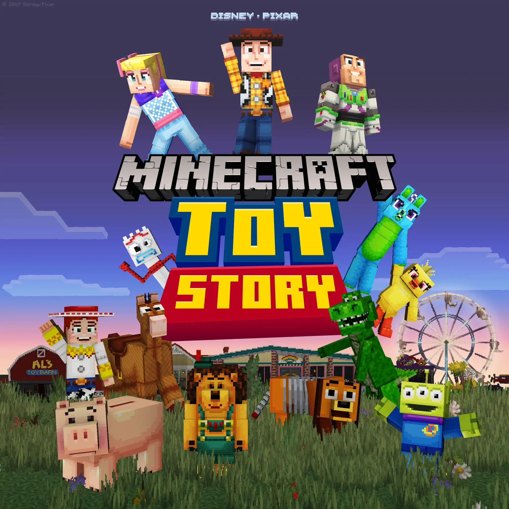 Toy Story Mash-up — Minecraft