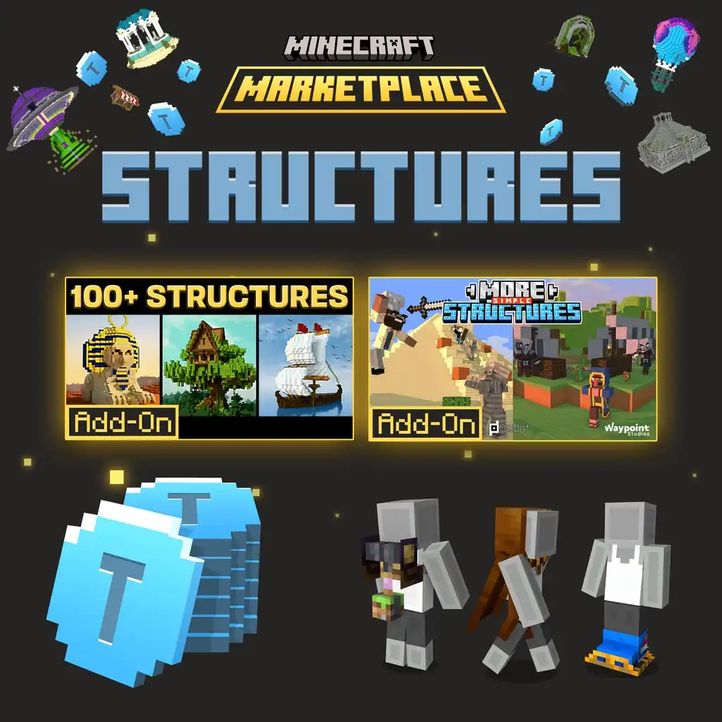Minecraft Structures Starter Pack — Minecraft