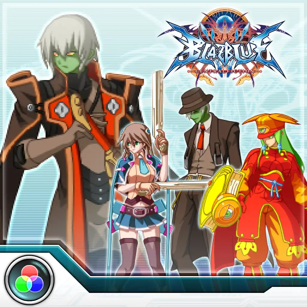 BLAZBLUE CENTRALFICTION Additional Color 2 Set A [CROSS-BUY] — BLAZBLUE CENTRALFICTION