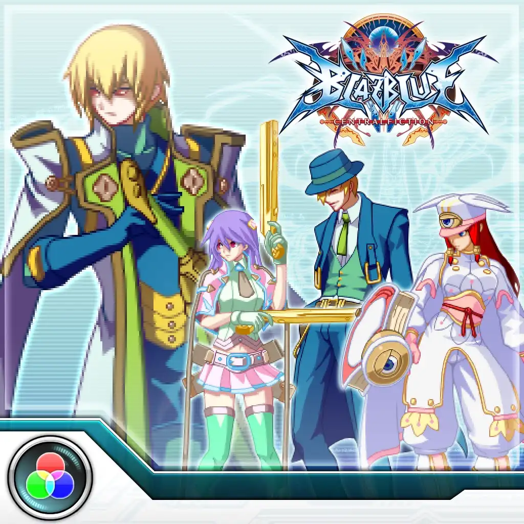 BLAZBLUE CENTRALFICTION Additional Color 2 Set B [Cross-Buy] — BLAZBLUE CENTRALFICTION