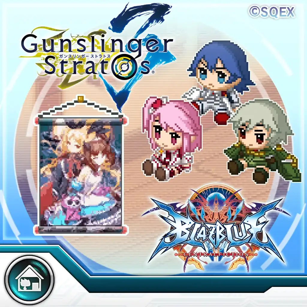 BLAZBLUE CENTRALFICTION GUNSLINGER STRATOS Pack [CROSS-BUY] — BLAZBLUE CENTRALFICTION