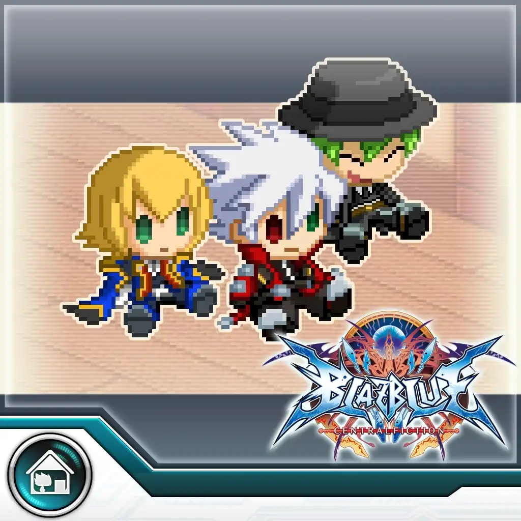 BLAZBLUE CENTRALFICTION Plush Set (Guys) [Cross-Buy] — BLAZBLUE CENTRALFICTION