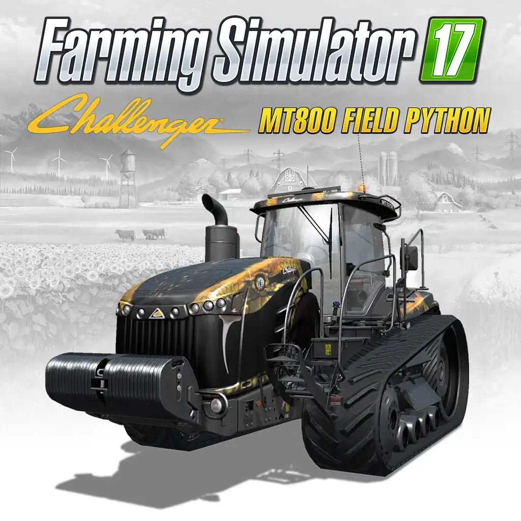 Challenger MT800E Field Python — Farming Simulator 17