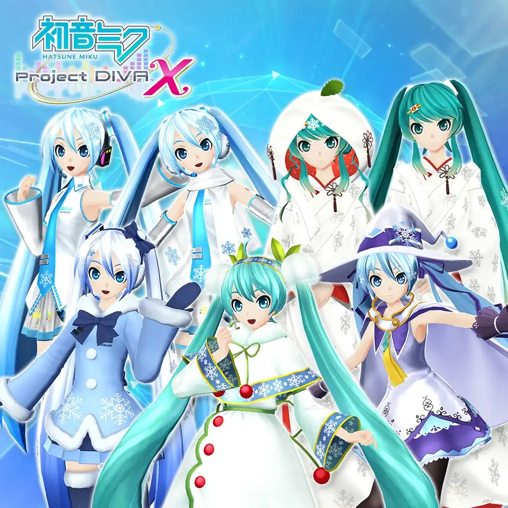 Hatsune Miku: Project DIVA X - Snow Miku 2010-2015 Pack — Hatsune Miku: Project DIVA X