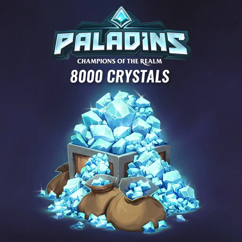 8000 Paladins Crystals — Paladins