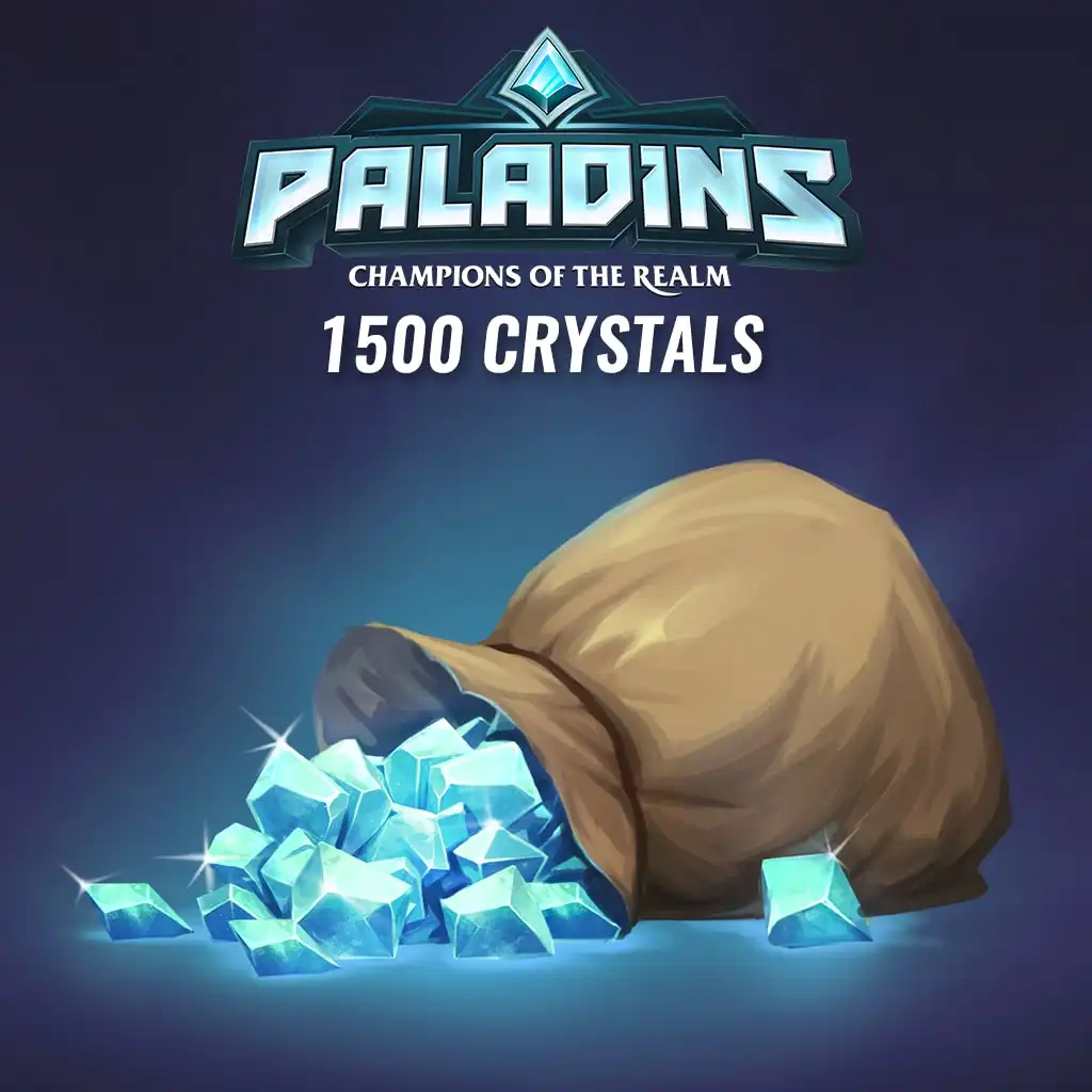 1500 Paladins Crystals — Paladins