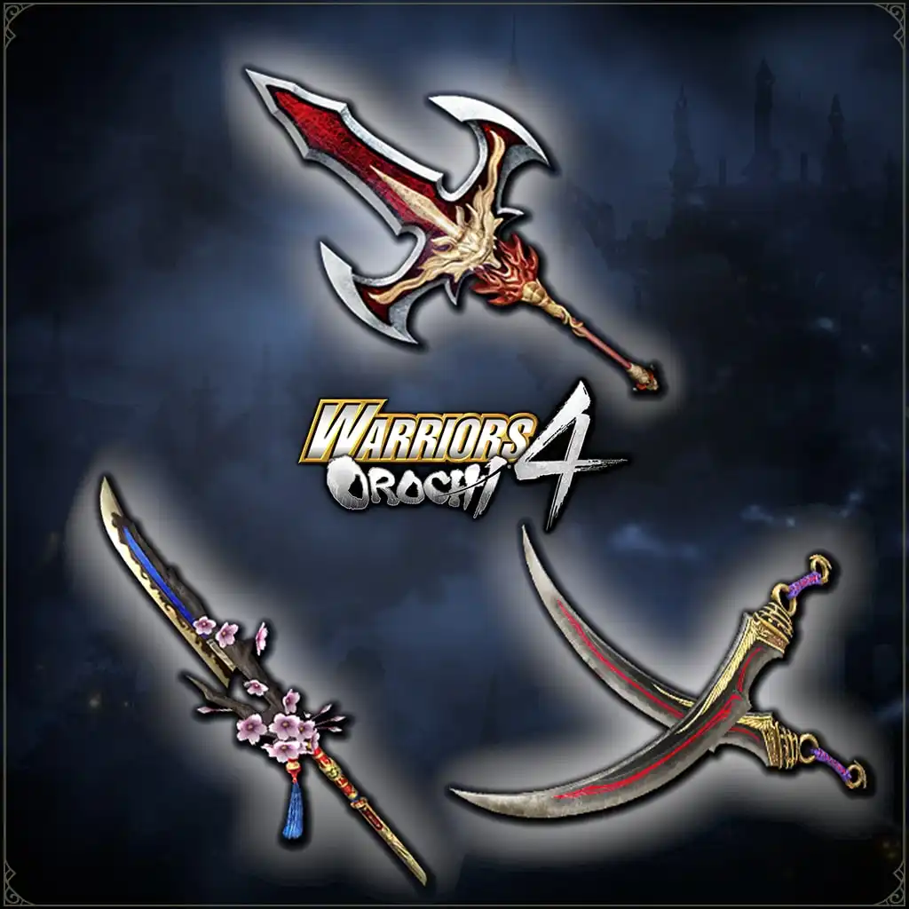 Legendary Weapons Samurai Warriors Pack 4 — WARRIORS OROCHI 4 Ultimate