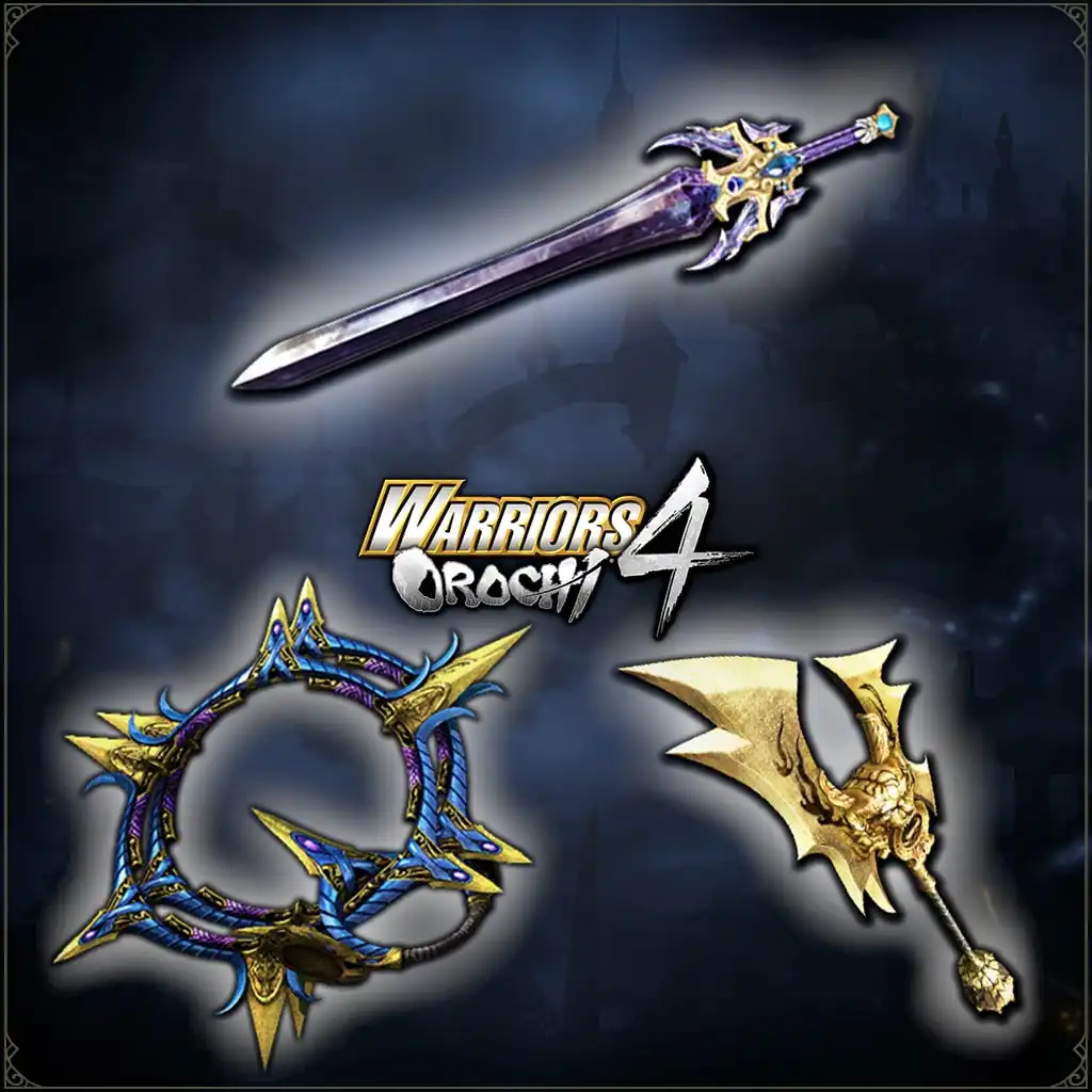 Legendary Weapons Samurai Warriors Pack 1 — WARRIORS OROCHI 4 Ultimate