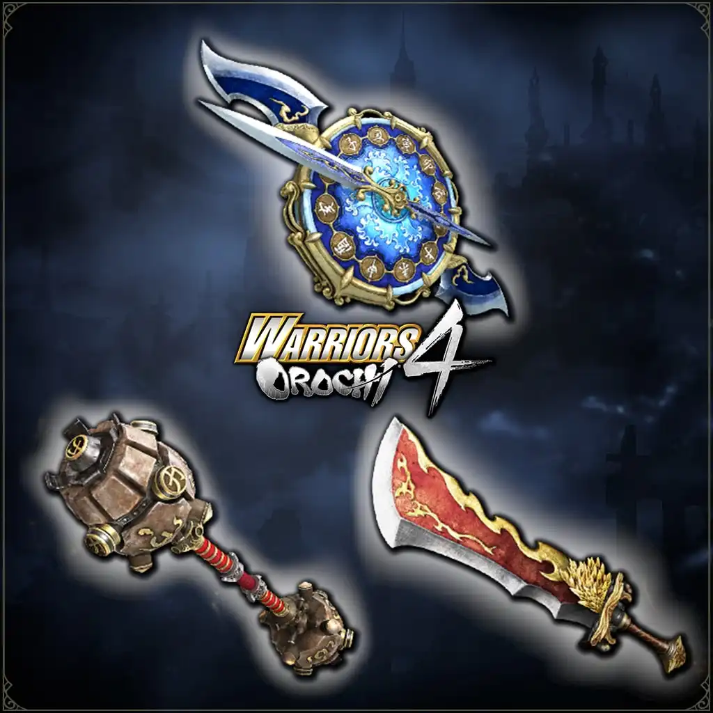 Legendary Weapons Samurai Warriors Pack 3 — WARRIORS OROCHI 4 Ultimate