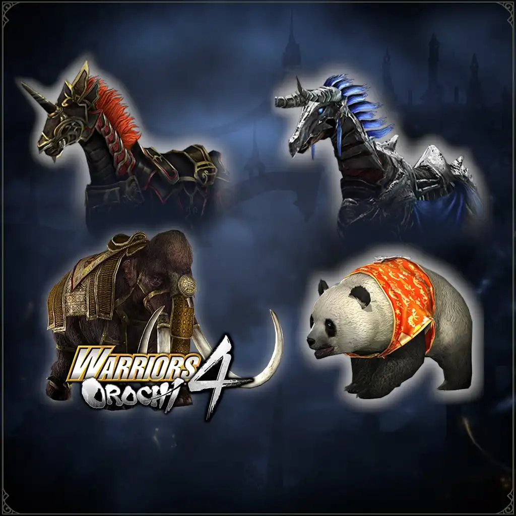 Legendary Mounts Pack — WARRIORS OROCHI 4 Ultimate