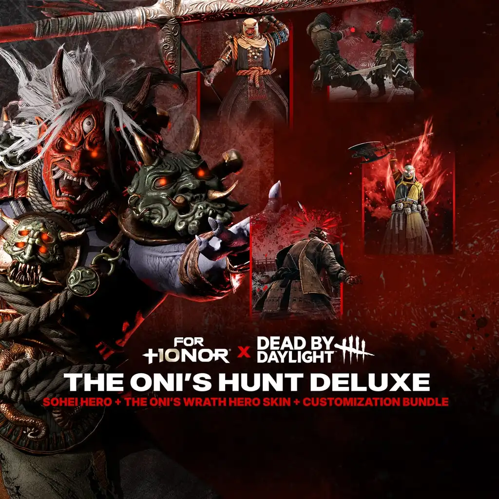 The Oni's Hunt Deluxe – Hero Skin Bundle – FOR HONOR — For Honor