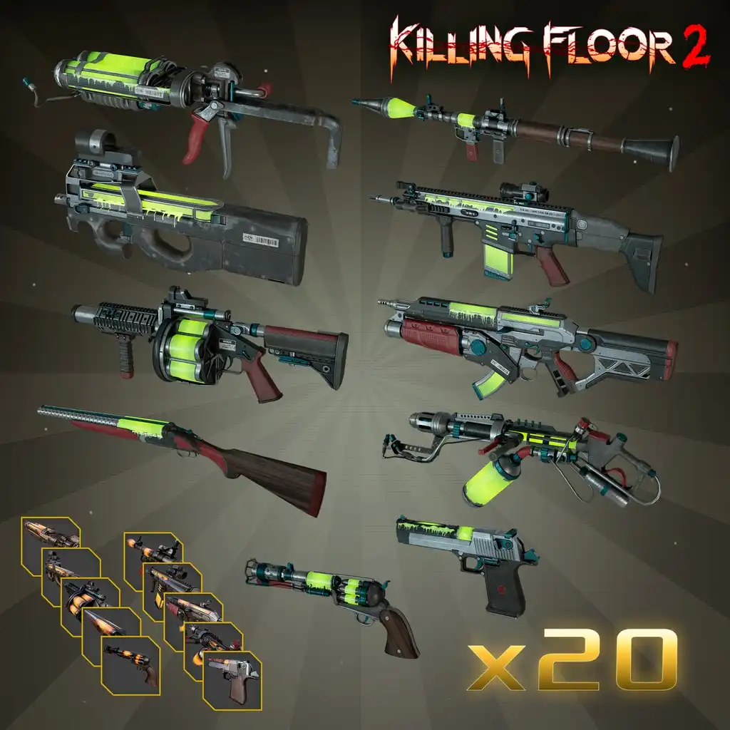 Killing Floor 2 - Alchemist Weapon Skin Bundle Pack — Killing Floor 2