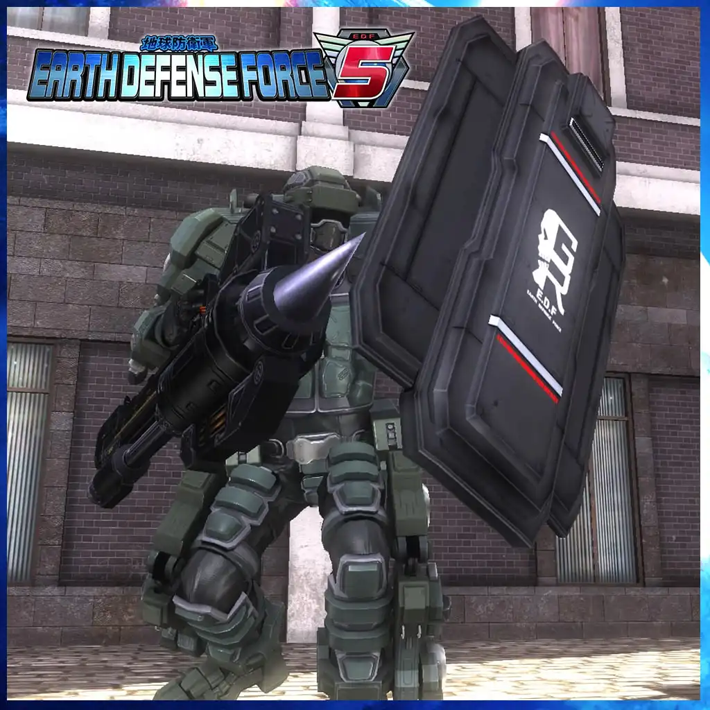 EARTH DEFENSE FORCE 5 - Grim Reaper Shield — EARTH DEFENSE FORCE 5
