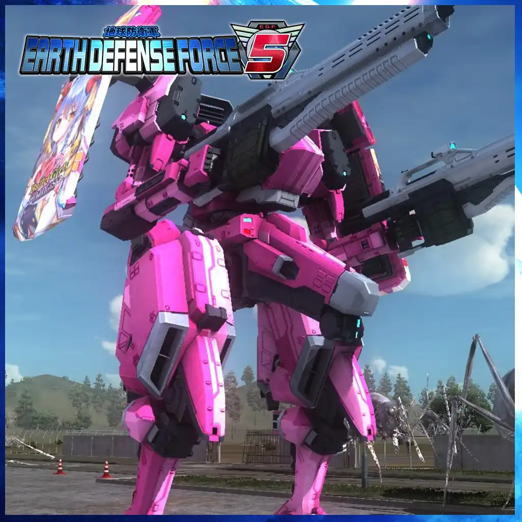 EARTH DEFENSE FORCE 5 Powered Exoskeleton Nix Phantasia Shield — EARTH DEFENSE FORCE 5