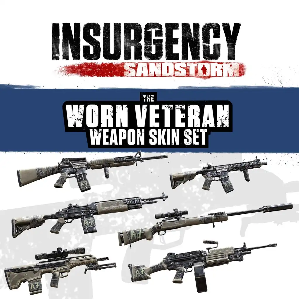Insurgency: Sandstorm - Worn Veteran Weapon Skin Set — Insurgency: Sandstorm [PS4 & PS5]