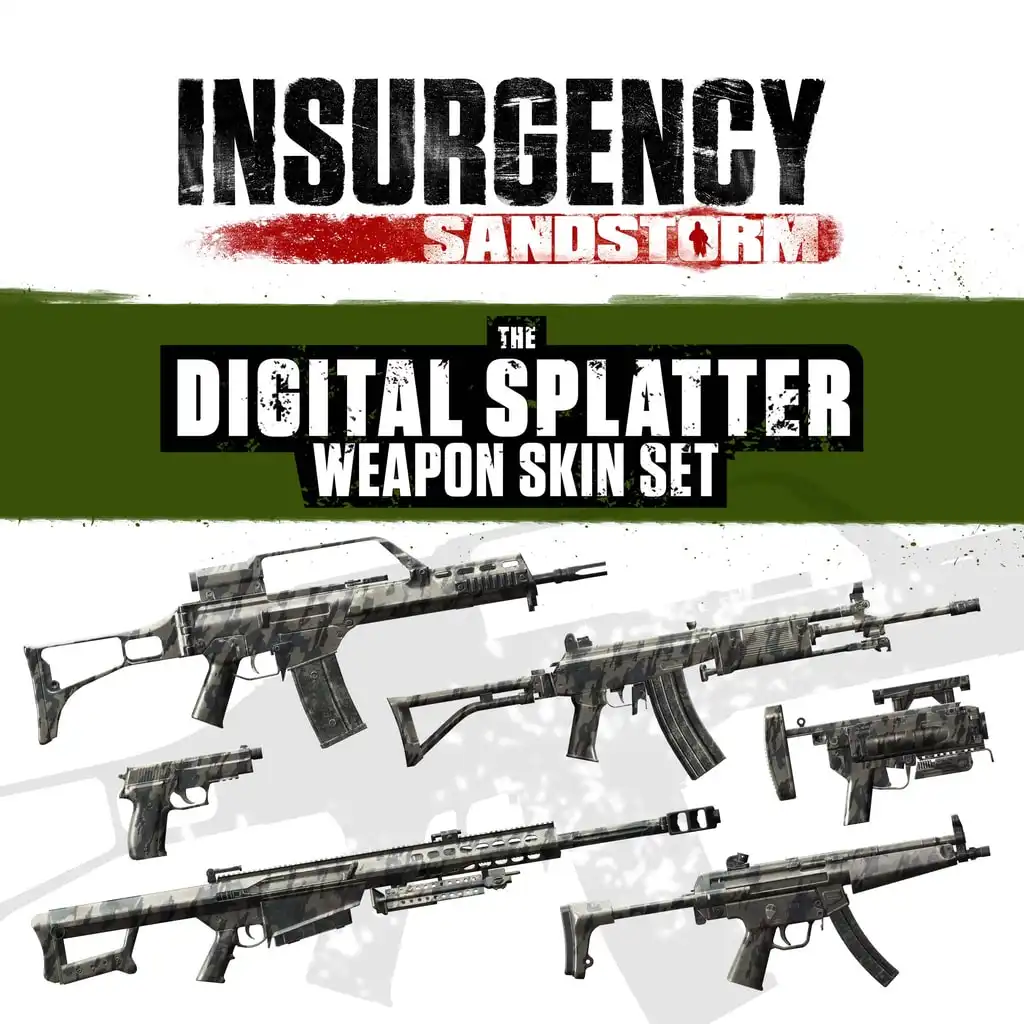 Insurgency: Sandstorm - Digital Splatter Weapon Skin Set — Insurgency: Sandstorm [PS4 & PS5]