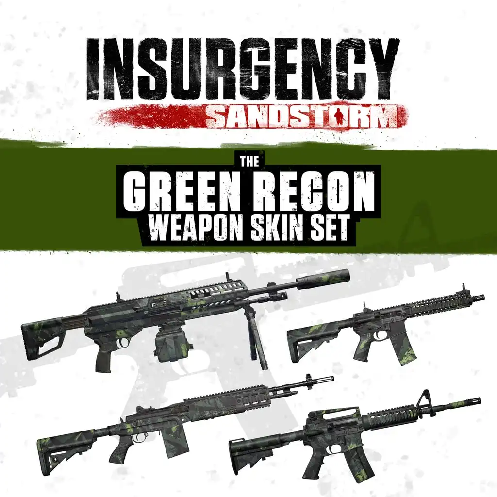 Insurgency: Sandstorm - Green Recon Weapon Skin Set — Insurgency: Sandstorm [PS4 & PS5]