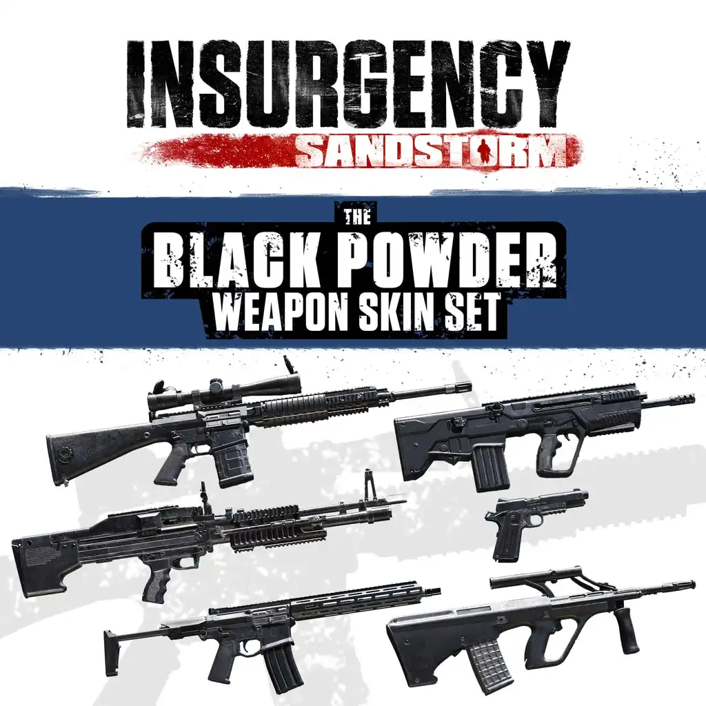 Insurgency: Sandstorm - Black Powder Weapon Skin Set — Insurgency: Sandstorm [PS4 & PS5]