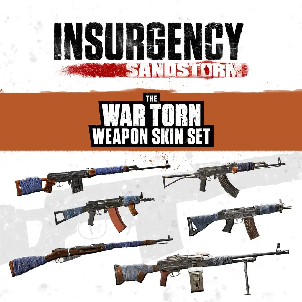 Insurgency: Sandstorm - War Torn Weapon Skin Set — Insurgency: Sandstorm [PS4 & PS5]