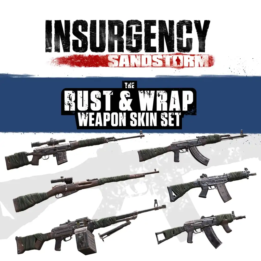 Insurgency: Sandstorm - Rust & Wrap Weapon Skin Set — Insurgency: Sandstorm [PS4 & PS5]