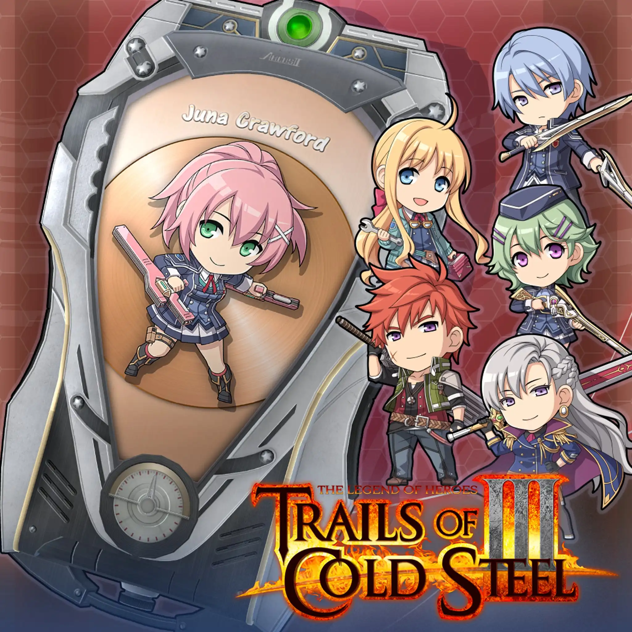 Trails of Cold Steel III: ARCUS Cover Set B — The Legend of Heroes: Trails of Cold Steel III