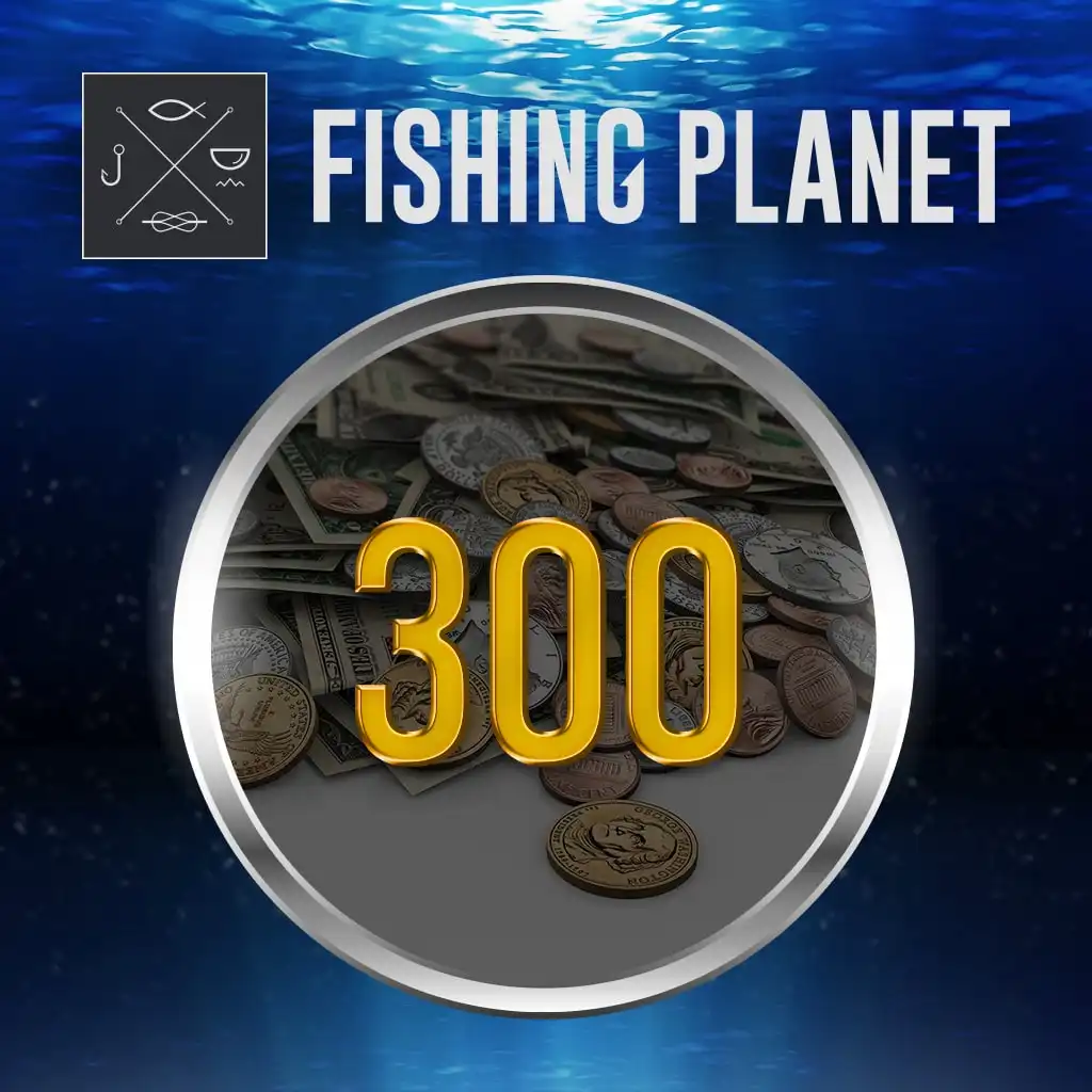 Money Pack 300 BaitCoins — Fishing Planet