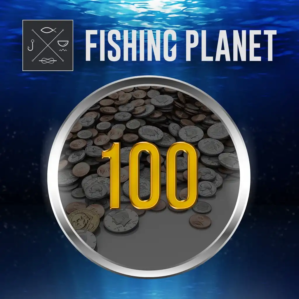 Money Pack 100 BaitCoins — Fishing Planet