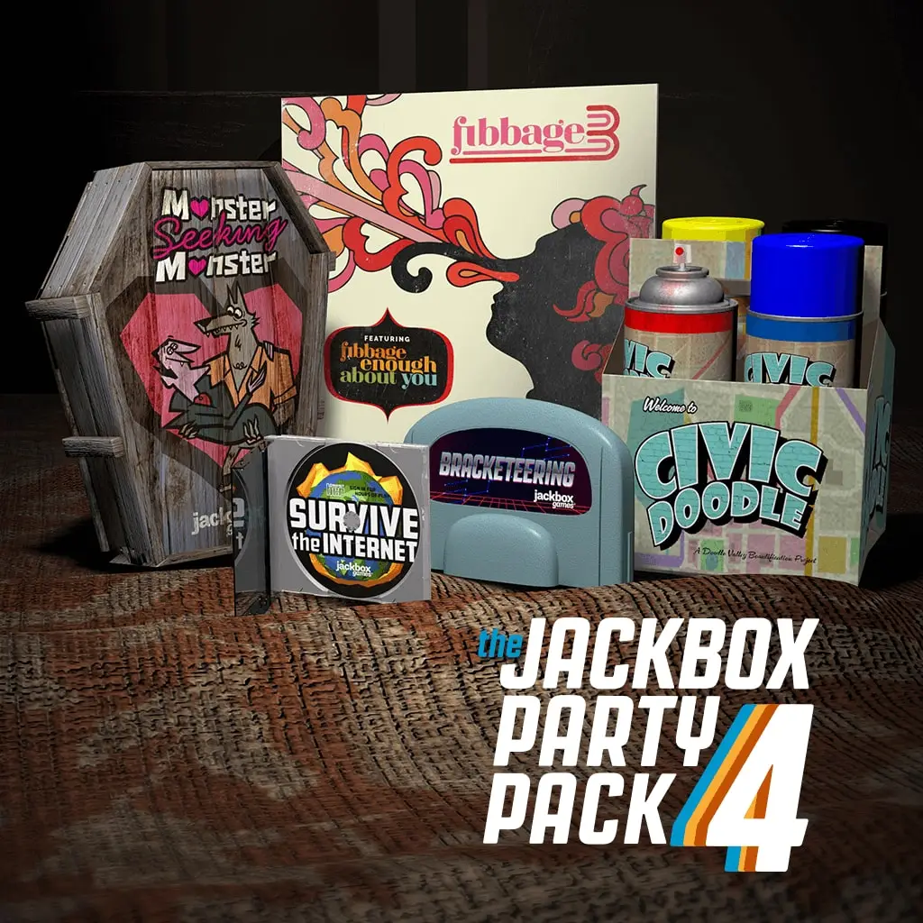 The Jackbox Party Pack 4 — PS4 ფასი საქართველოში