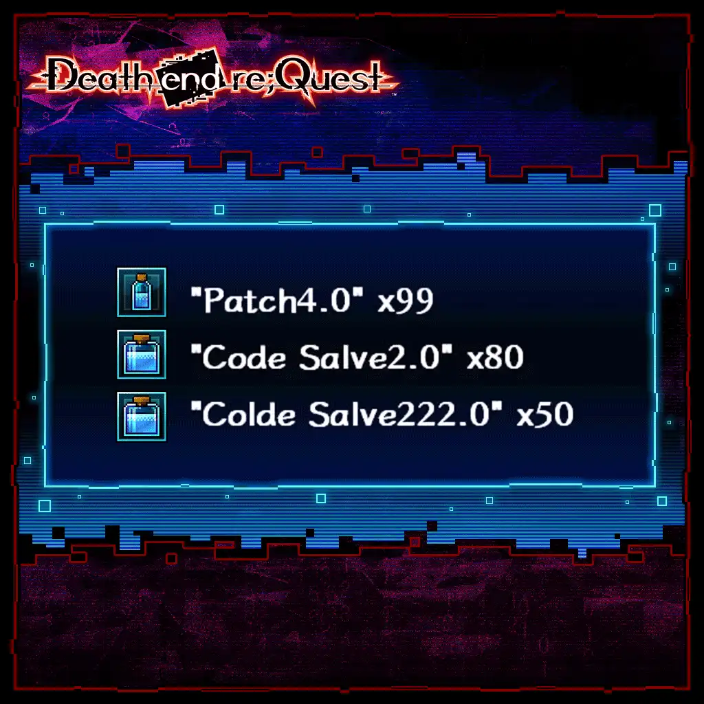 Panacea Set — Death end re;Quest
