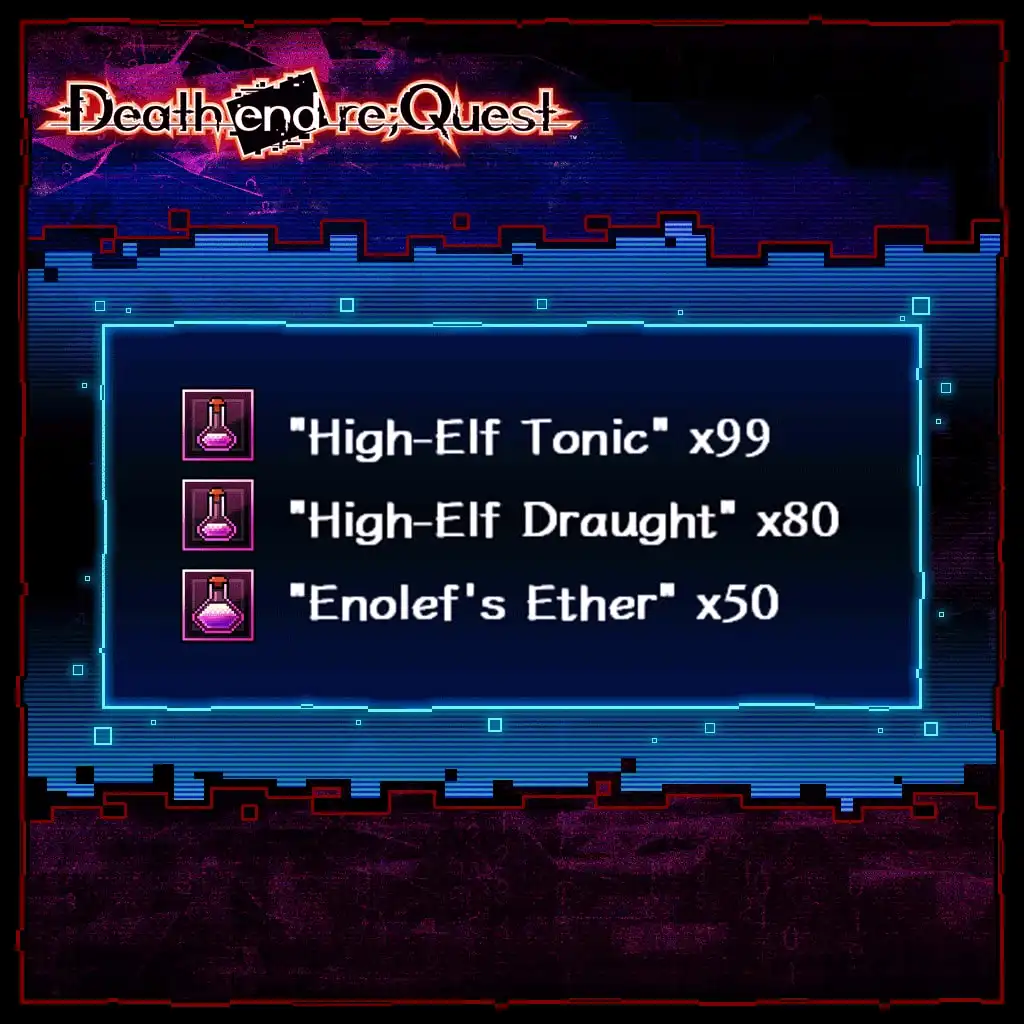Boost Set — Death end re;Quest