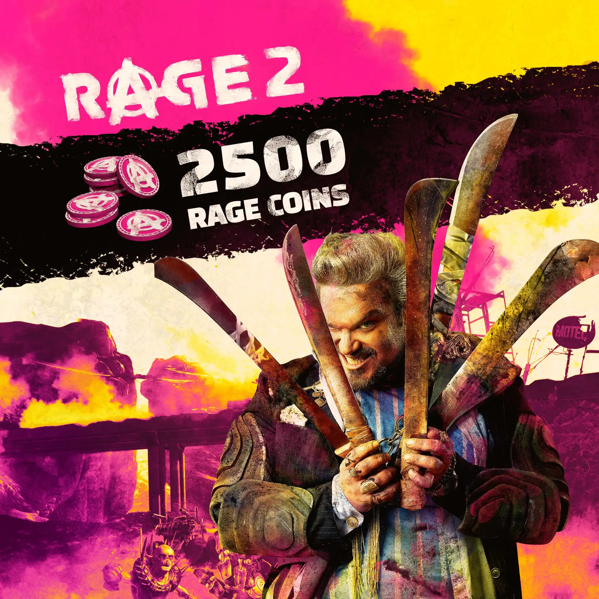 RAGE 2: 2500 RAGE Coins — RAGE 2