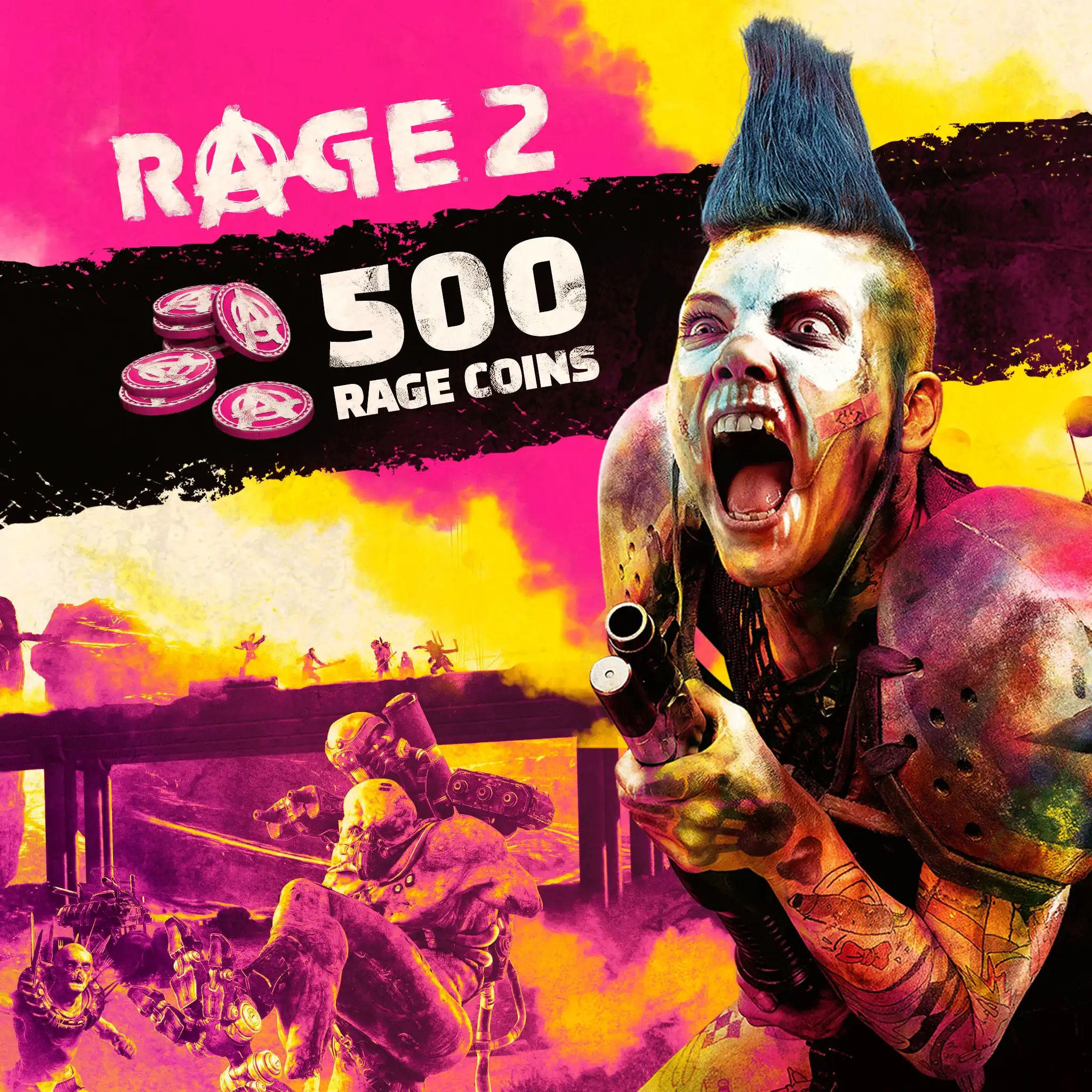 RAGE 2: 500 RAGE Coins — RAGE 2