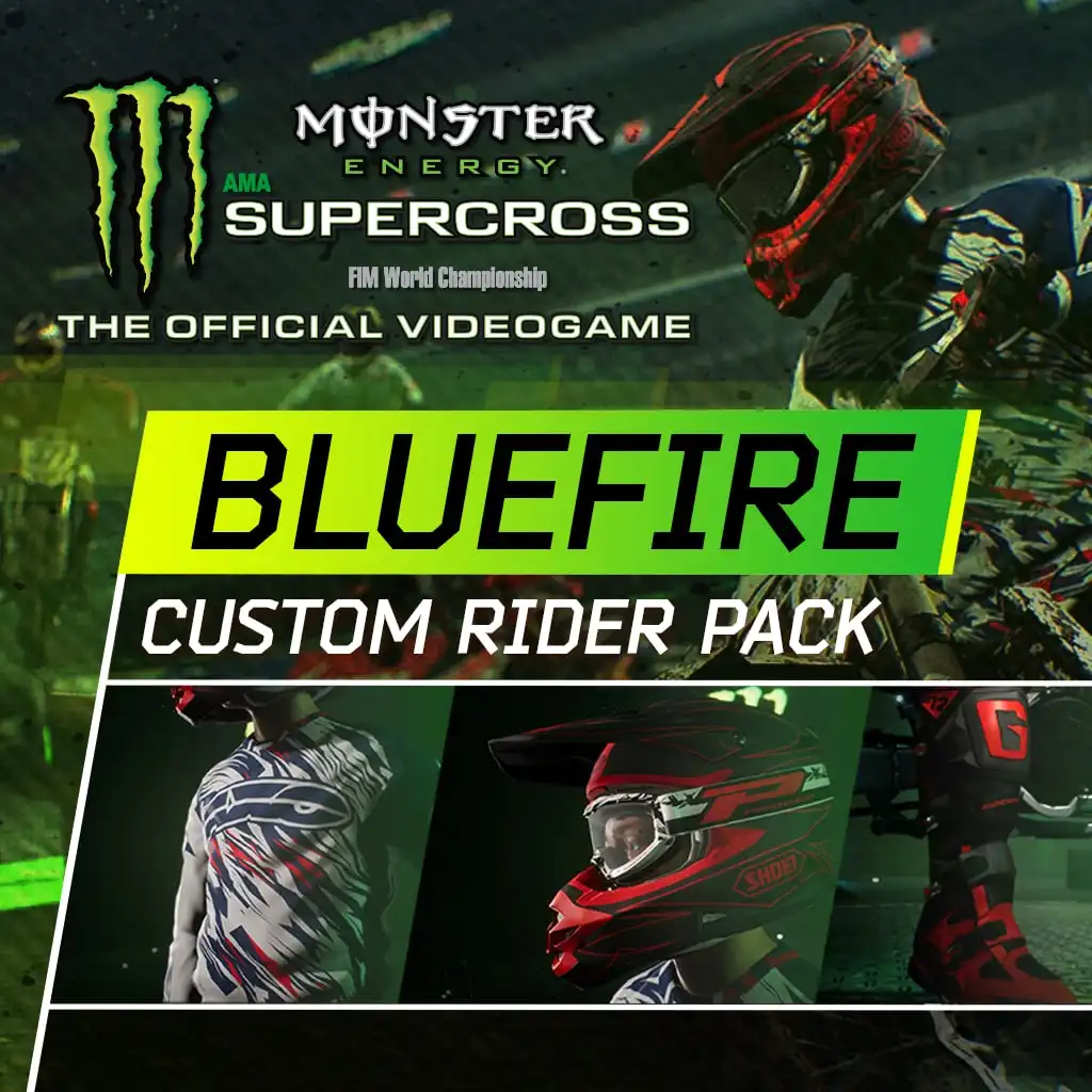 Monster Energy Supercross - Bluefire Custom Rider Pack — Monster Energy Supercross - The Official Videogame