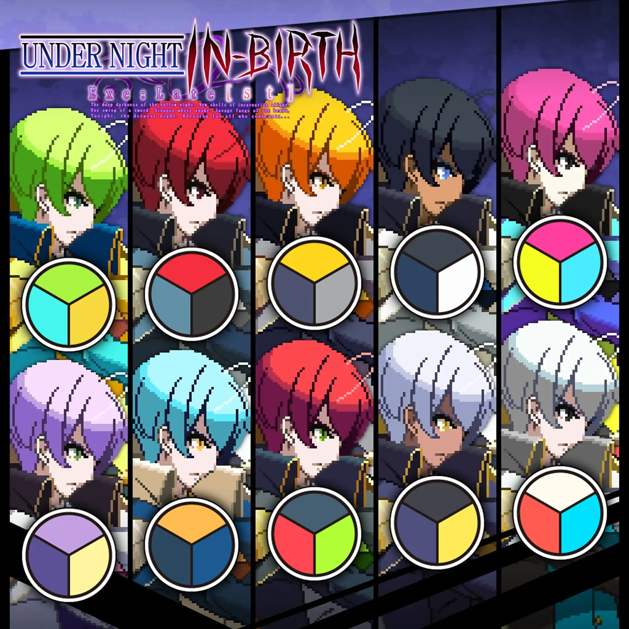 UNIst - Additional Londrekia's Color (No.31-40) — UNDER NIGHT IN-BIRTH Exe:Late[st]
