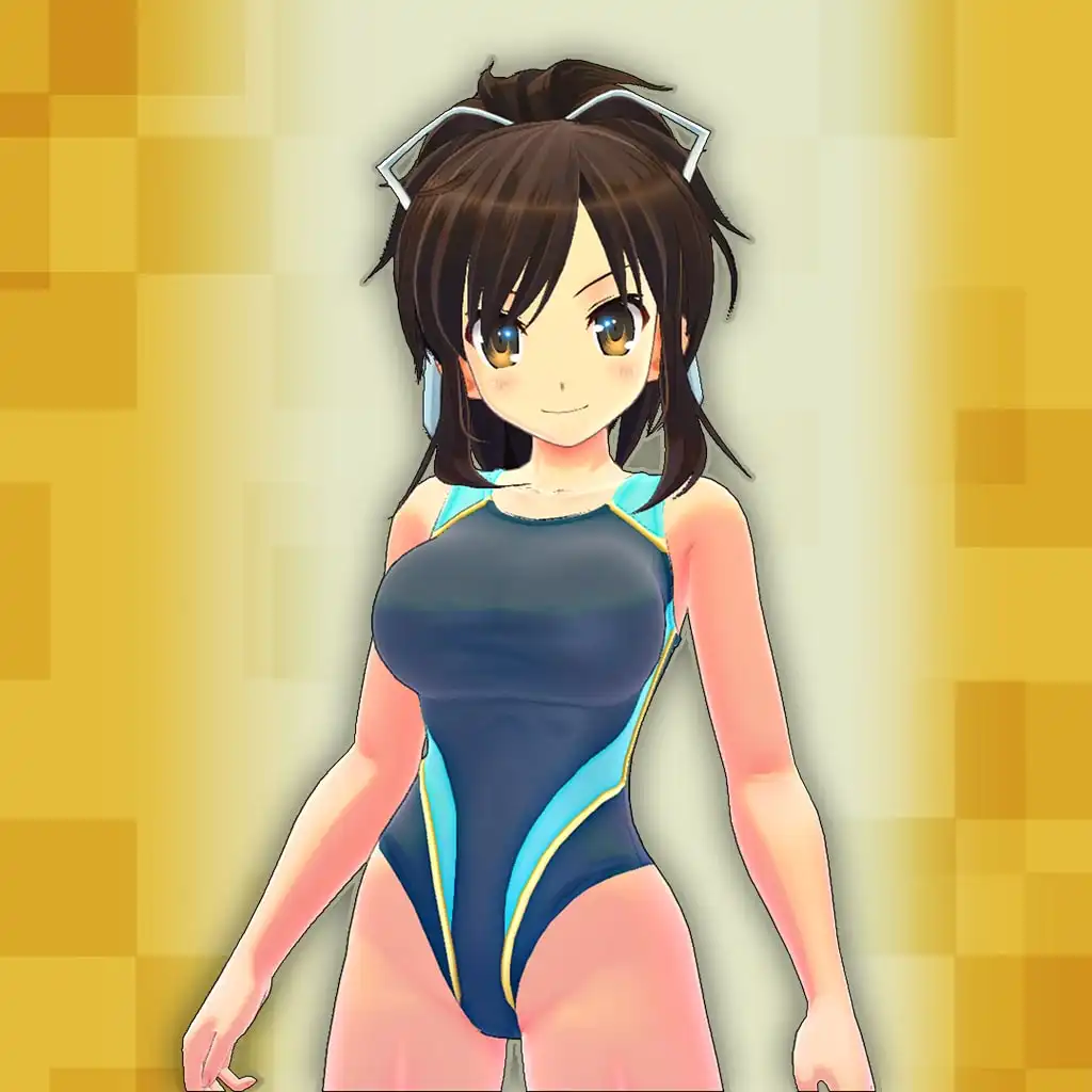 High-Leg Swimsuit — SENRAN KAGURA Burst Re:Newal