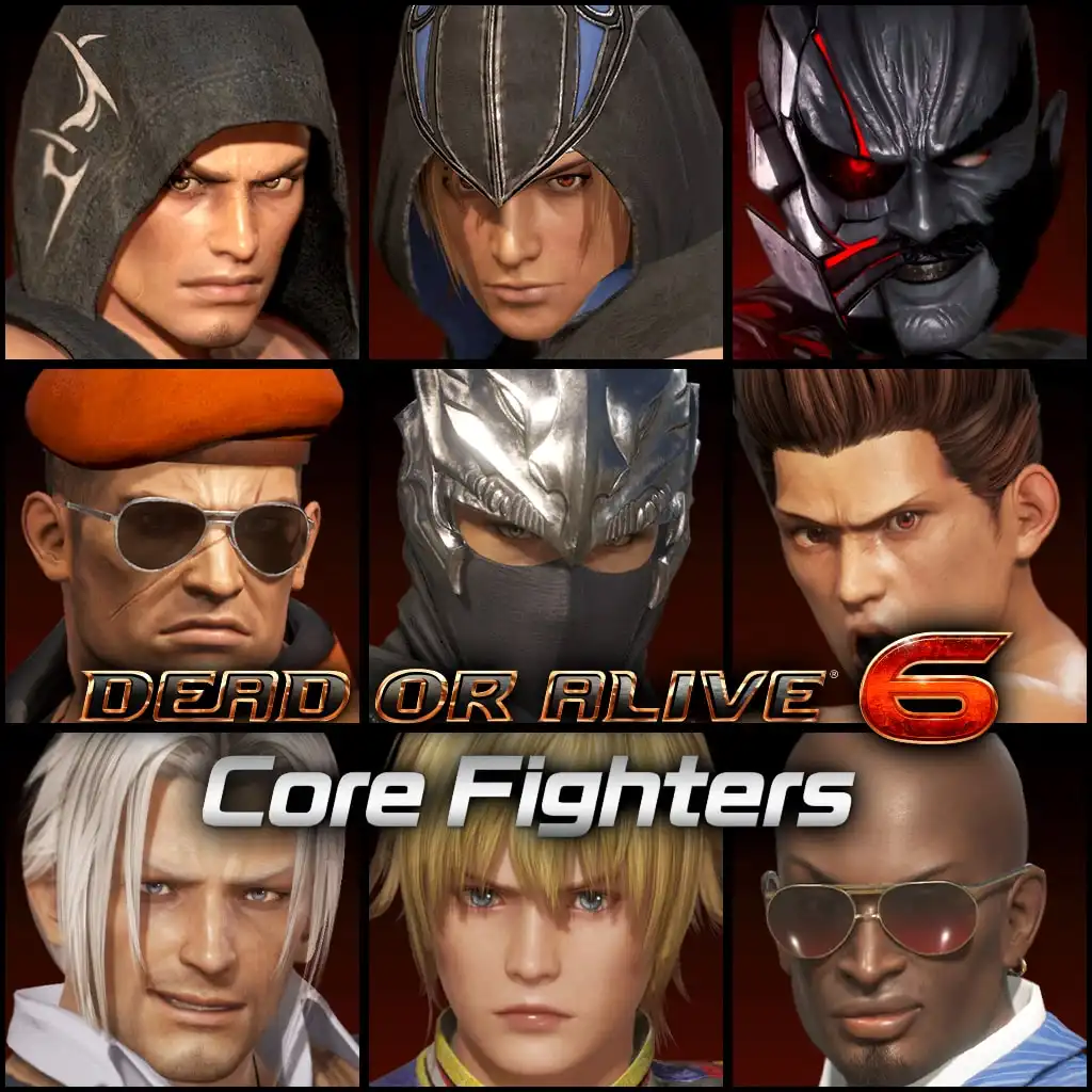 DEAD OR ALIVE 6: Core Fighters - Male Fighters Set — DEAD OR ALIVE 6