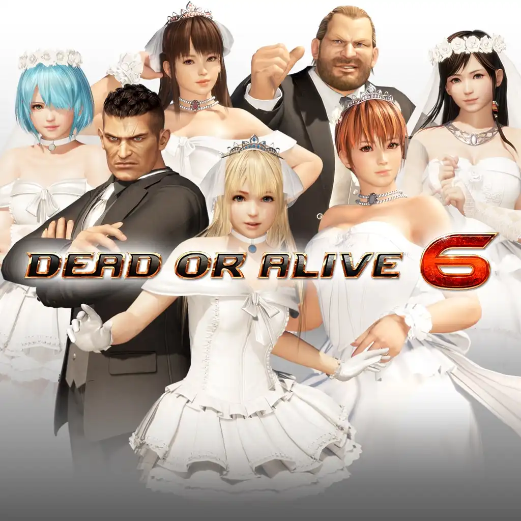DOA6 Happy Wedding Costume Vol.1 Set — DEAD OR ALIVE 6